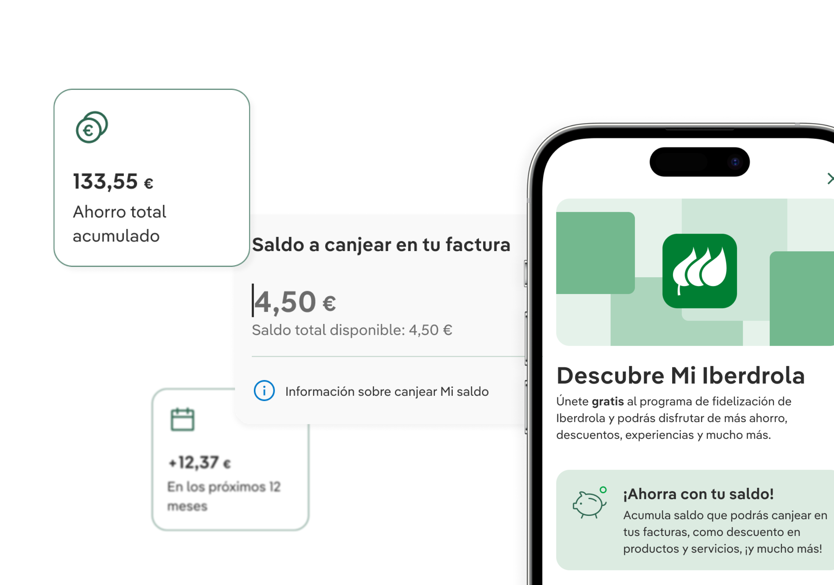 Iberdrola loyalty program interactions and gamification UI - Ignacio Benito
