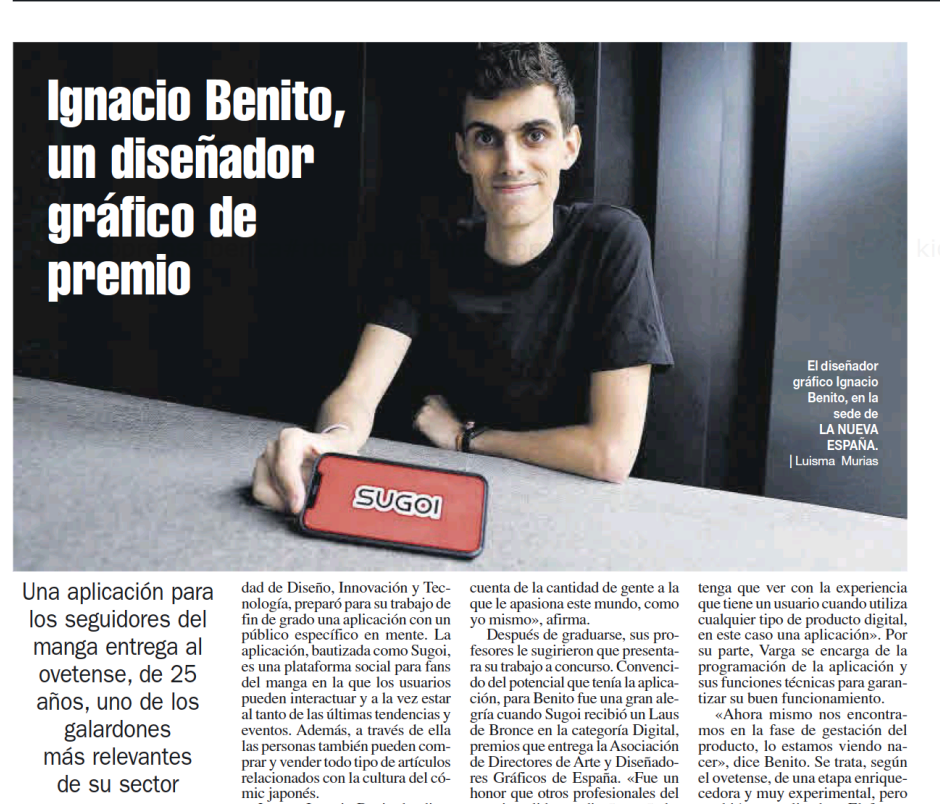 SUGOI manga app business model and entrepreneurship - Ignacio Benito
