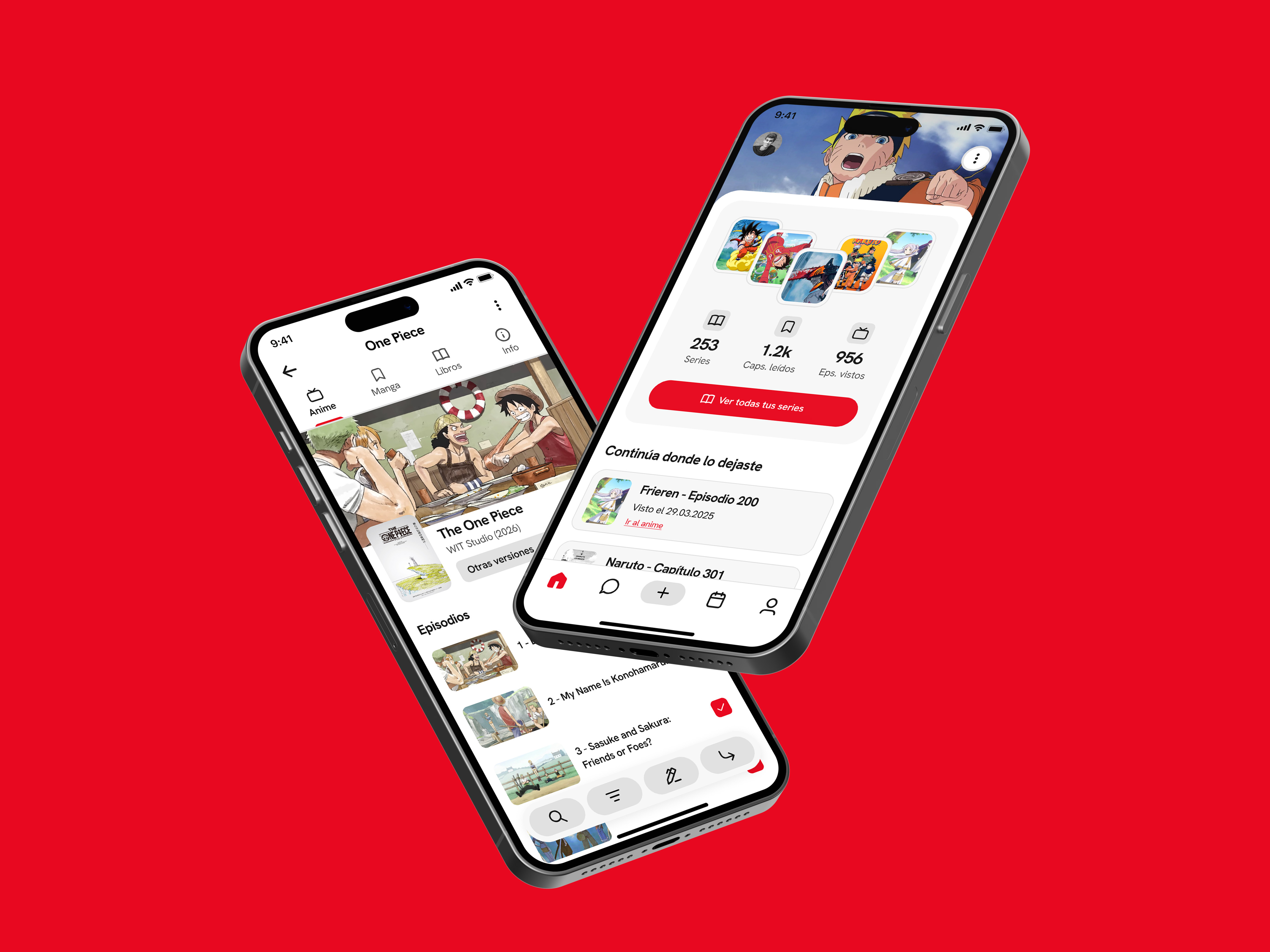 SUGOI manga app final product design and user interface - Ignacio Benito